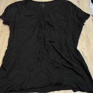 Jms just my size black short sleeve shirt top